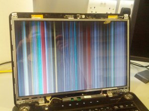 LCD CON SCHEDA ROTTA